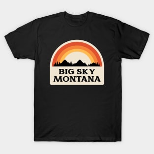 Big Sky Montana Retro T-Shirt